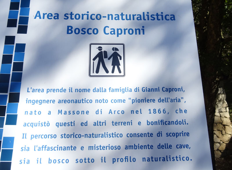 Percorso storico-naturalistico......Bosco Caproni